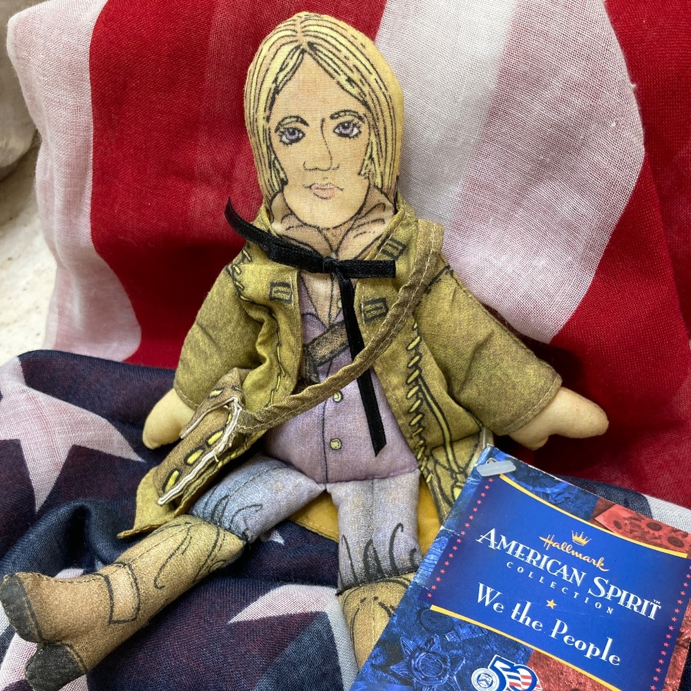 Vintage Hallmark Francis Marion Cloth Doll - American Spirit Collection Tags